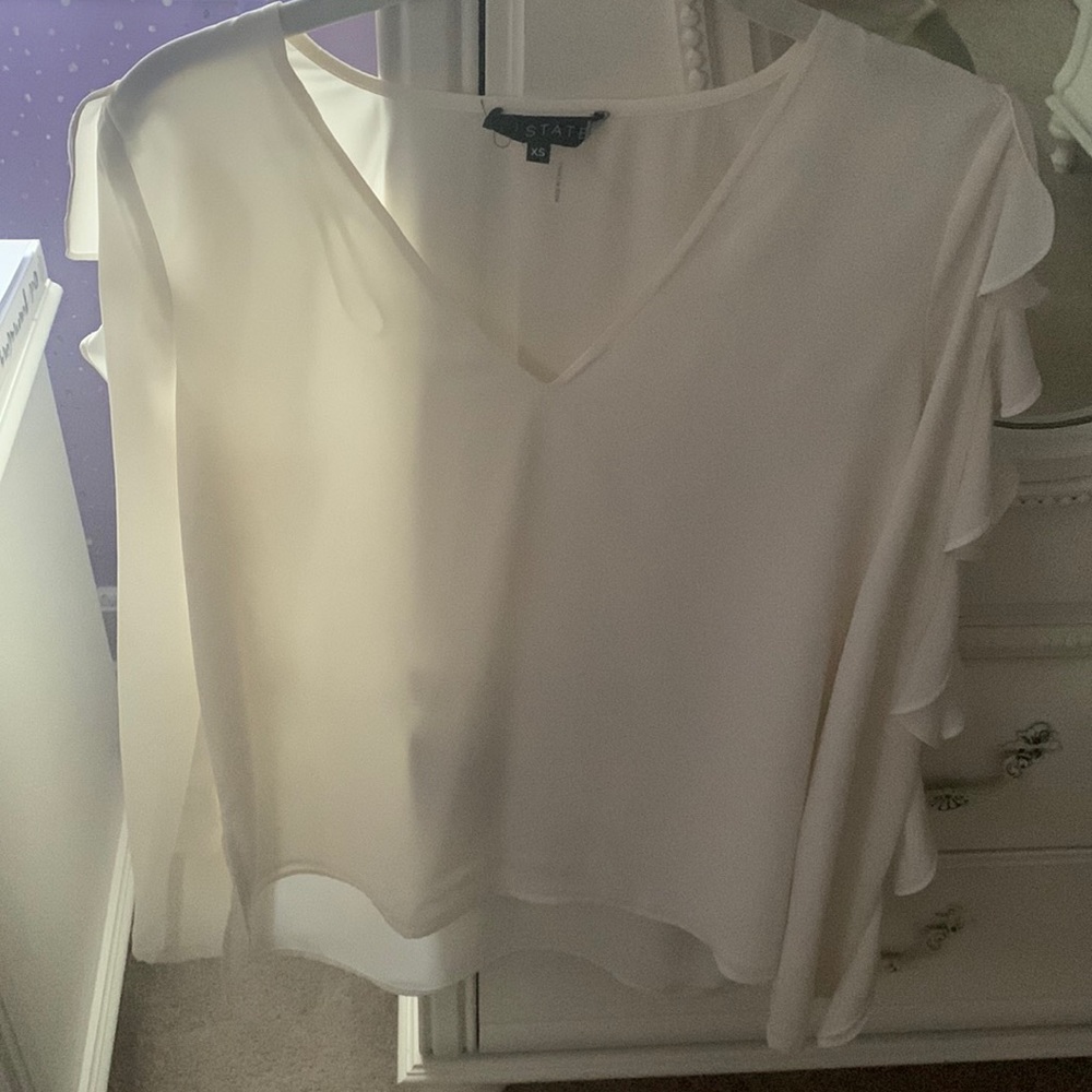 Cold shoulder blouse